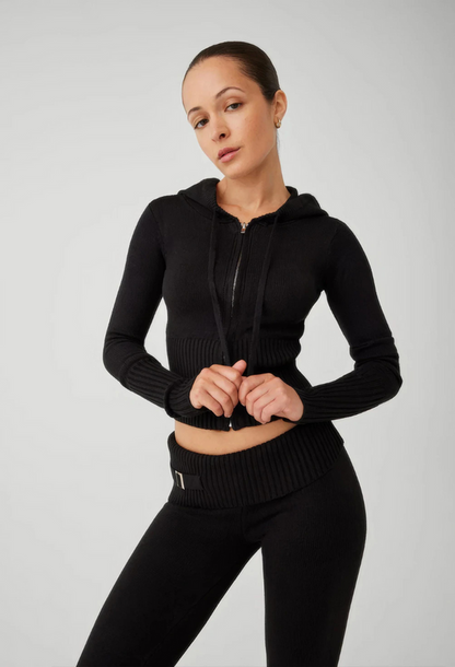 Ensemble en maille deux pièces loungewear femme