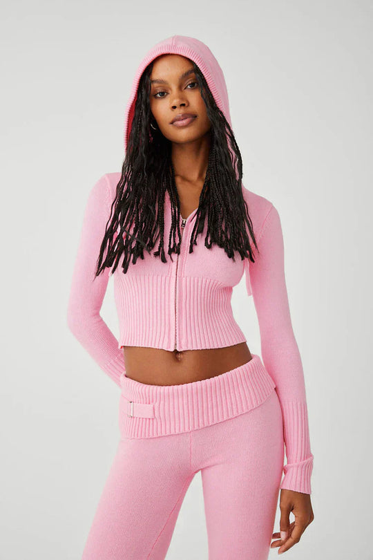 Ensemble en maille deux pièces loungewear femme
