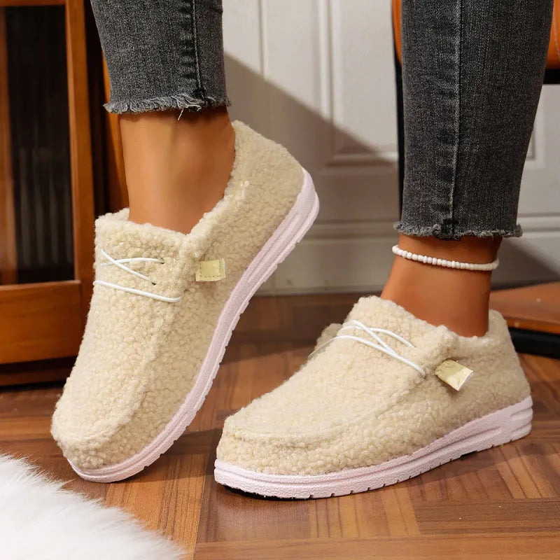 Chaussons Teddy douillets et chauds