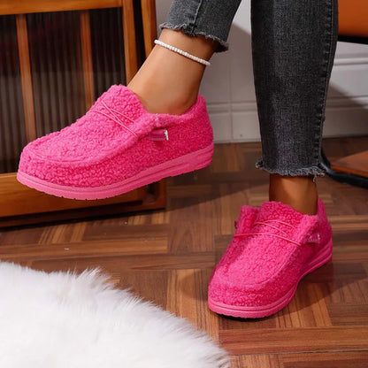 Chaussons Teddy douillets et chauds