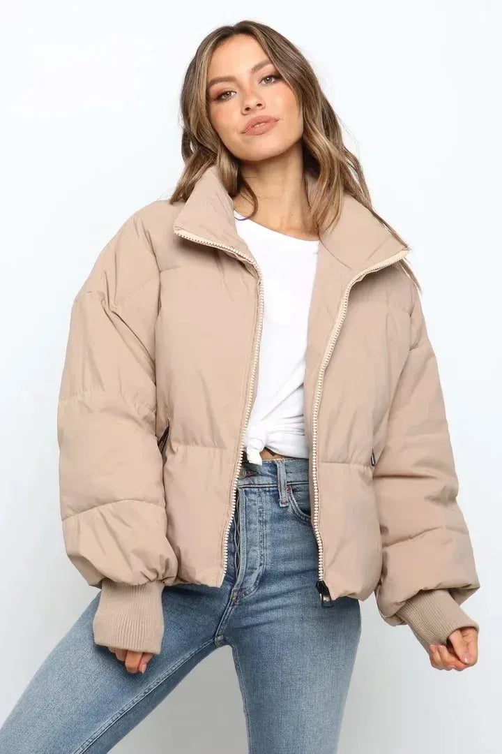 Doudoune matelassée oversize chaude pour femme