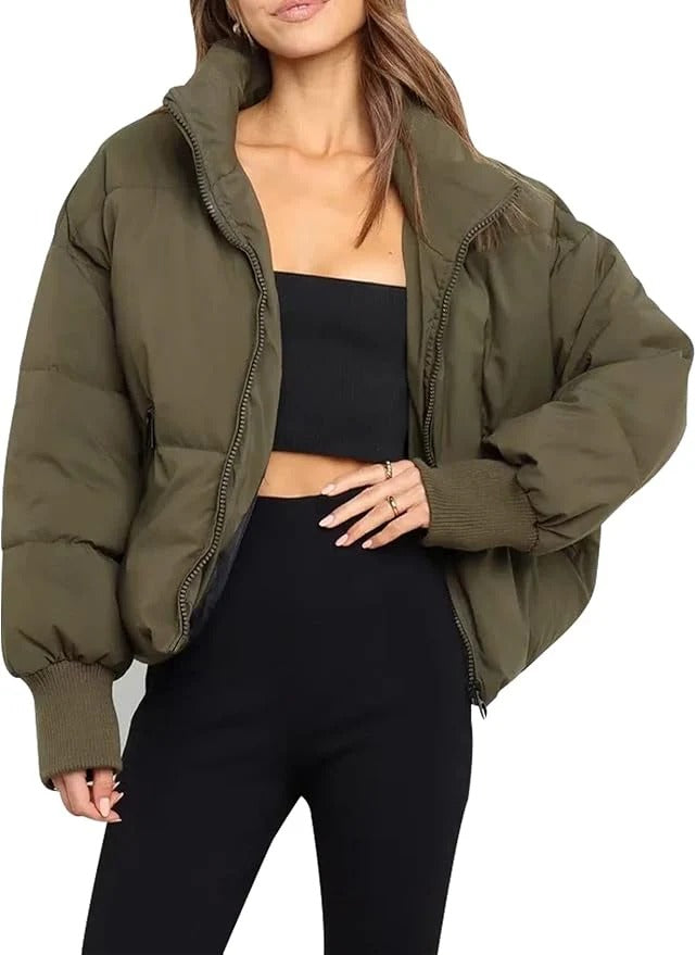 Doudoune matelassée oversize chaude pour femme