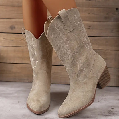 Bottes élégantes pour femmes style western chic