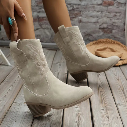 Élégantes bottines à talon pour femmes