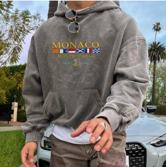 Sweat à capuche élégant pour homme Design de luxe Coton
