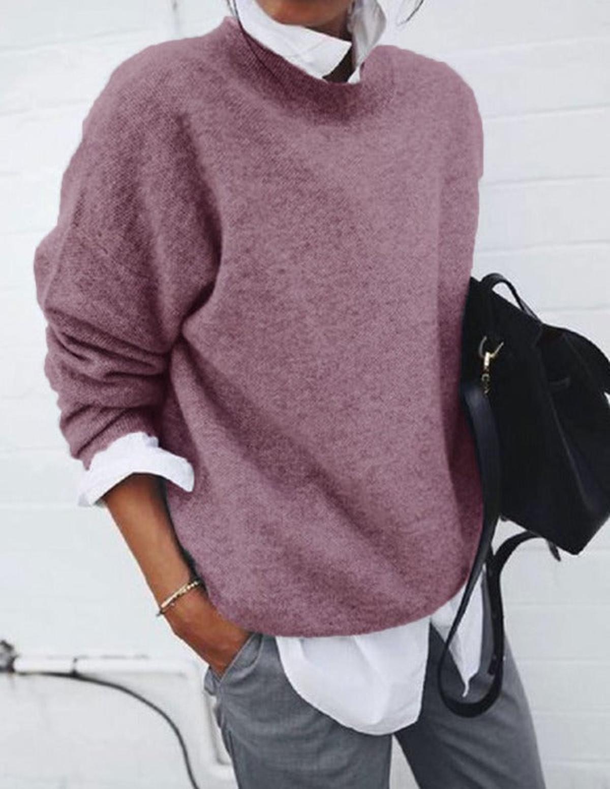Pull Femme Décontracté Oversize