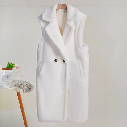 Gilet femme tendance sans manches long
