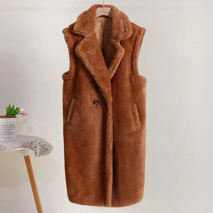 Gilet femme tendance sans manches long