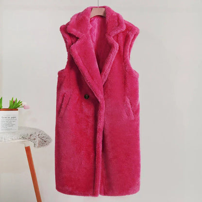 Gilet femme tendance sans manches long
