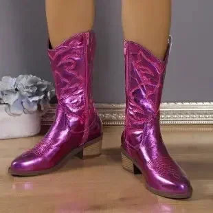 Gilet Bottes Style Country Brodé