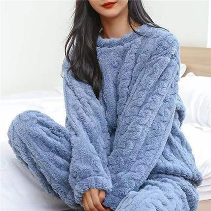 Damen Pulloveranzug Warm Bequem Langärmlig - IdealeKleiden