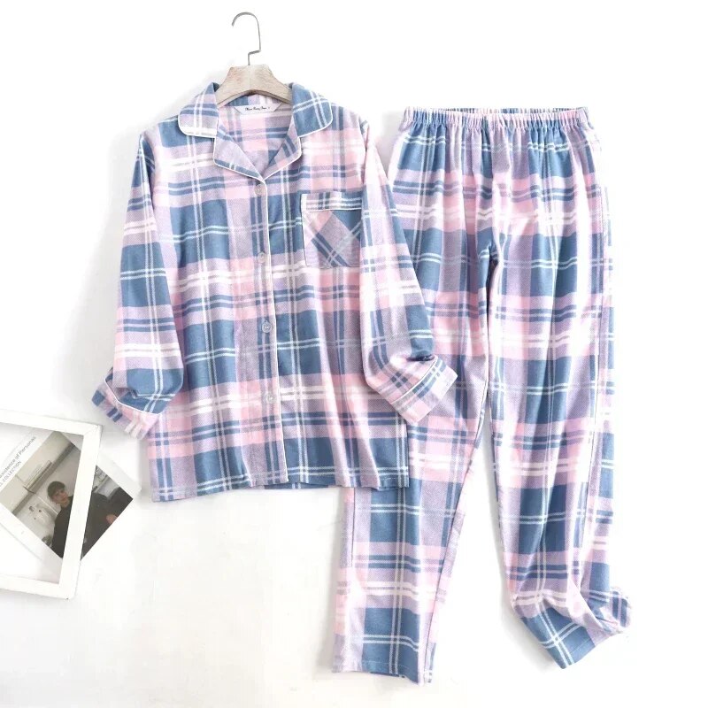 Ensemble de pyjama pour femme multicolore confortable
