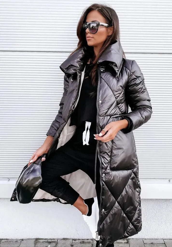 Parka matelassé chaud pour femme et homme – Veste d'hiver