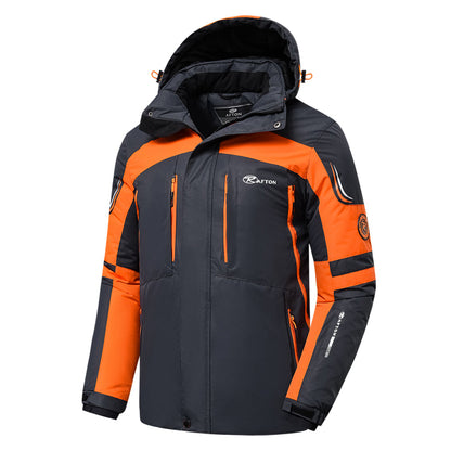 Veste de ski chaude Hiver Imperméable Capuche