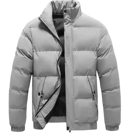 Blouson d'hiver stylé pour hommes - Chaud et élégant