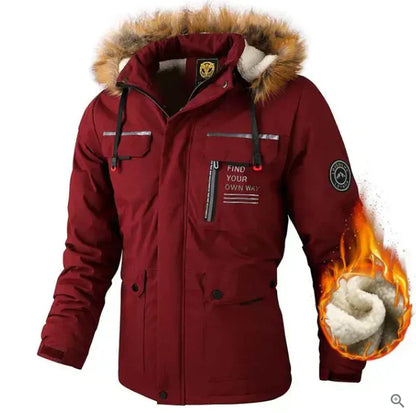 Veste d'hiver imperméable pour homme Qualité Supérieure