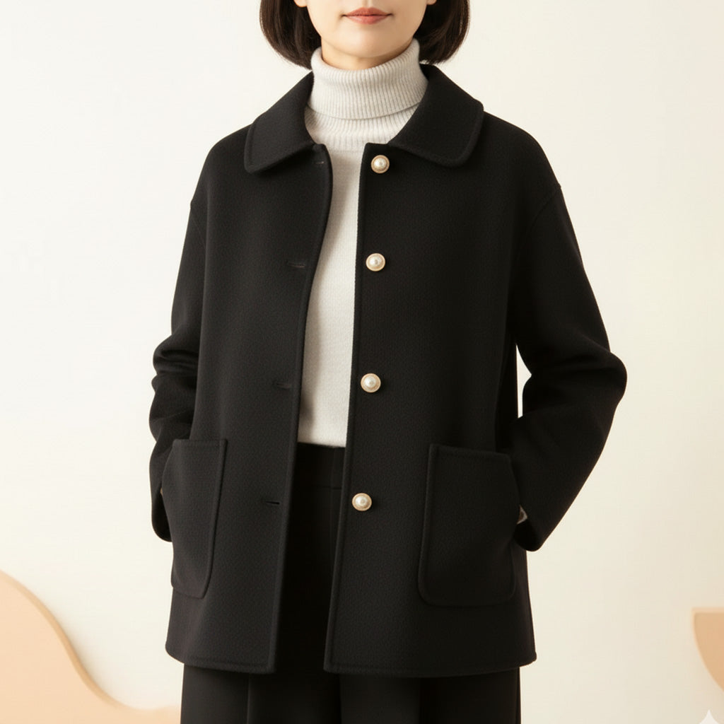 Veste courte classique coupe élégante