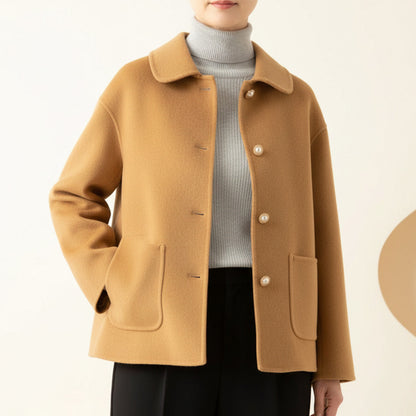 Veste courte classique coupe élégante