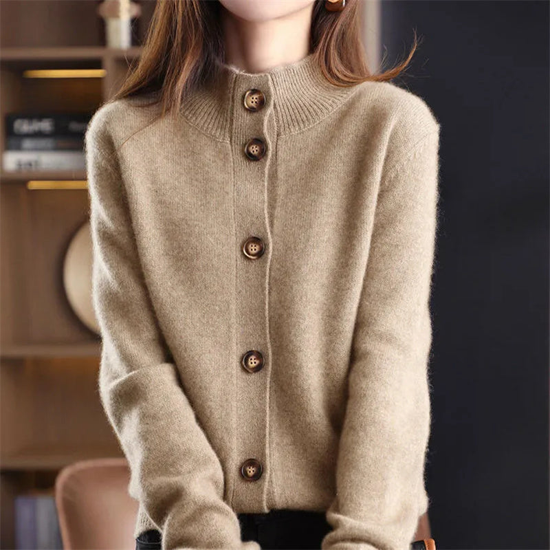 Gilet en Mérinos Doux pour Femme