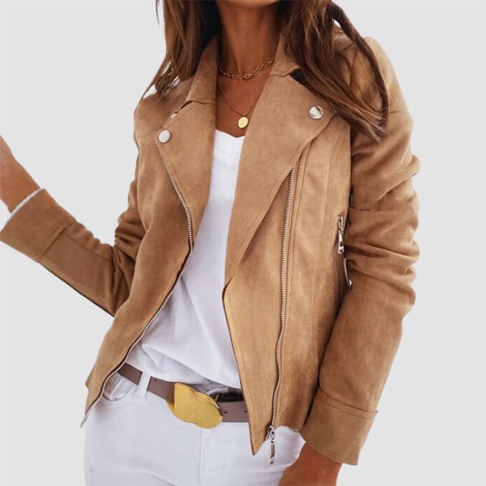 Veste d'automne chic moderne pour femme