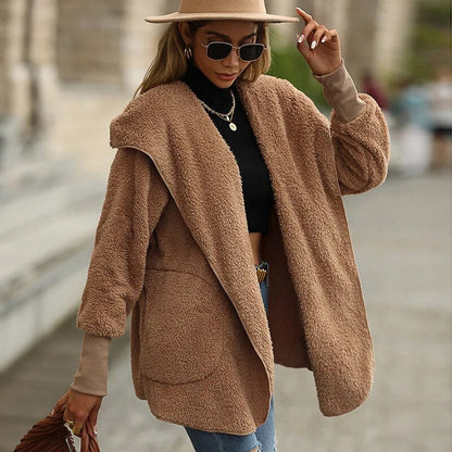 Veste polaire chaude pour femme