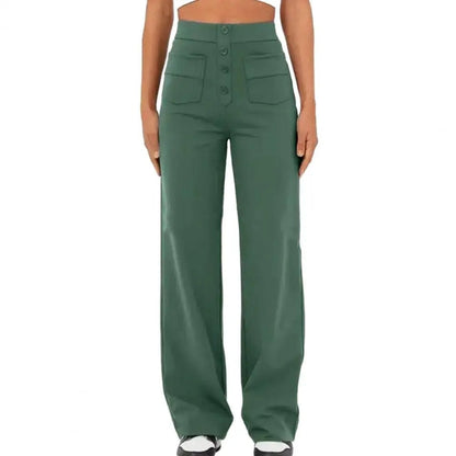 Pantalon femme élégant taille haute