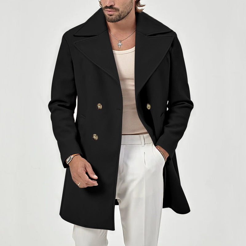 Élégant manteau pour homme Bianchi Design Classique