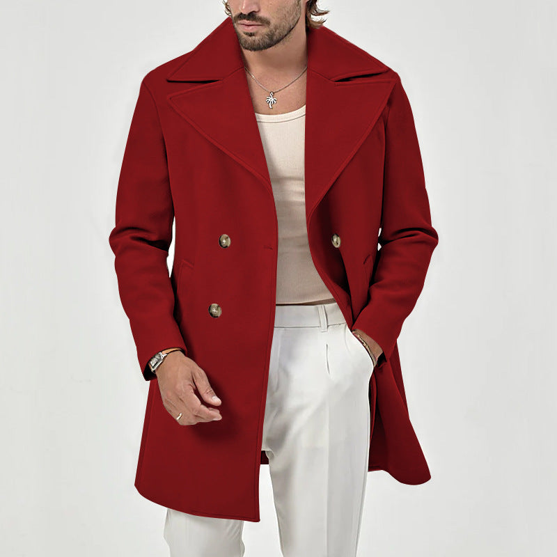 Élégant manteau pour homme Bianchi Design Classique