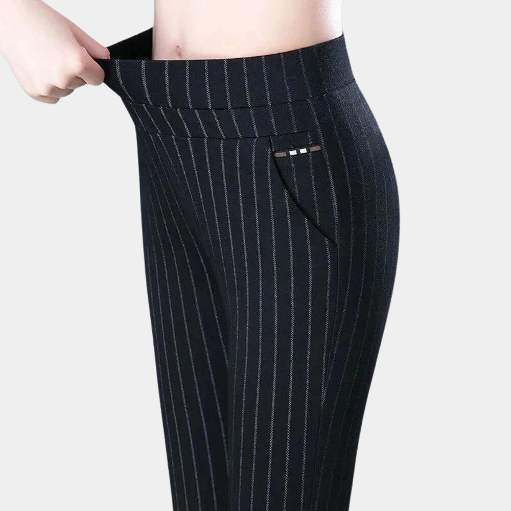 Robe longue élégante pour femme, ajustée, stretch, taille haute
