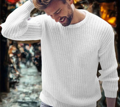 Noah - Pull confortable col rond coton