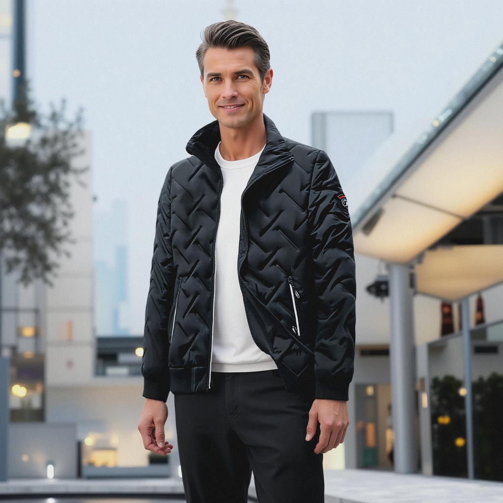 Stylische Pufferjacke Warm & Leicht - IdealeKleiden