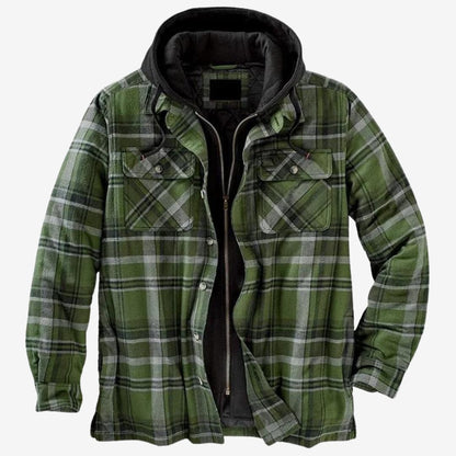 Veste en flanelle confortable chaude et douillette