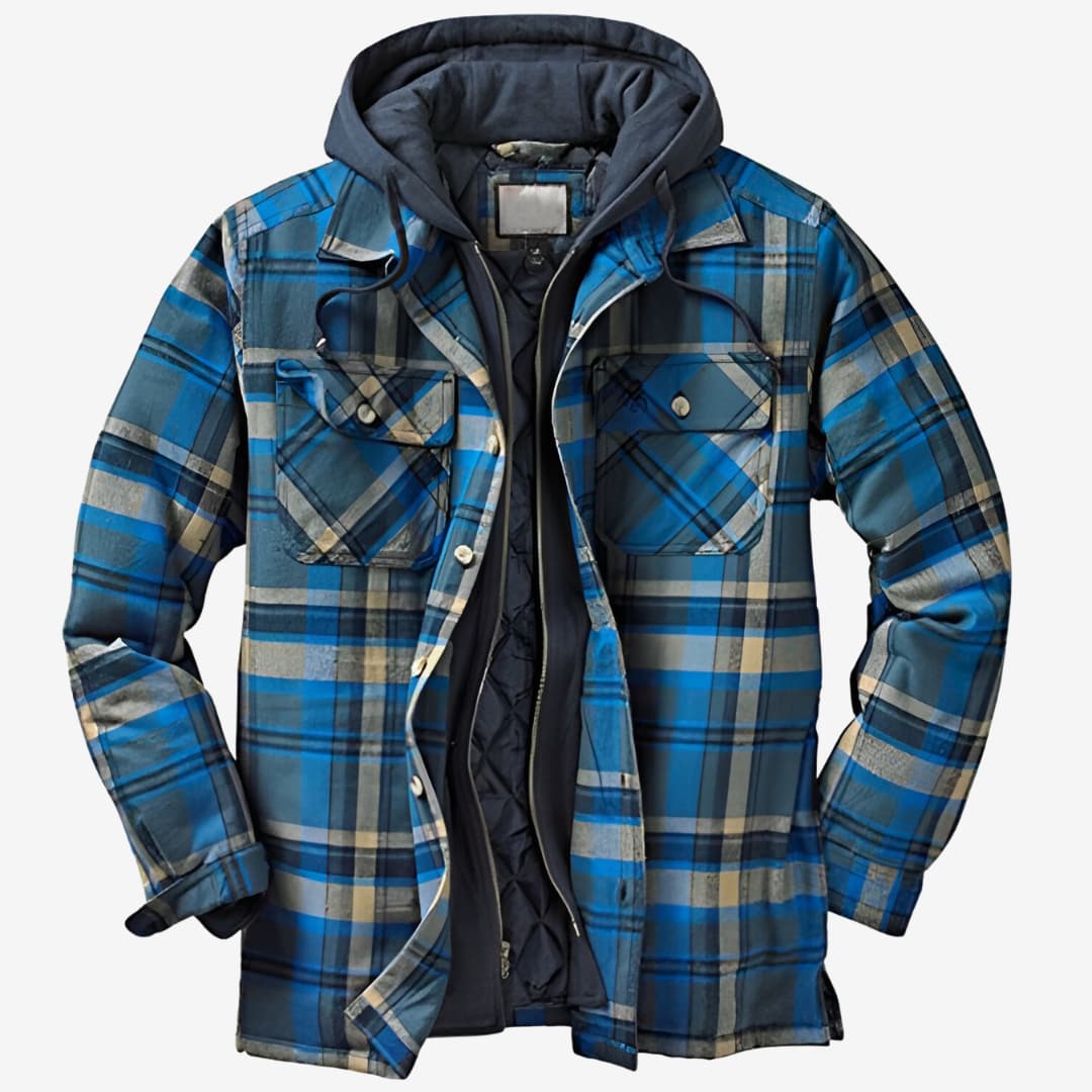 Veste en flanelle confortable chaude et douillette