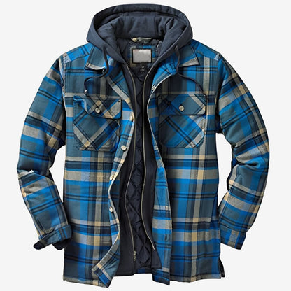 Veste en flanelle confortable chaude et douillette
