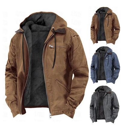 Stylisher Herren Winterparka Warm & Elegant - IdealeKleiden