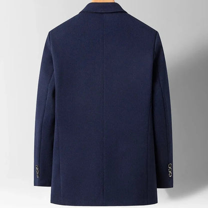 Blazer aus Wolle für Damen Elegant - IdealeKleiden