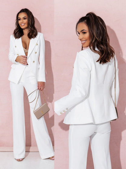Ensemble de vêtements de travail Blazer Pantalon