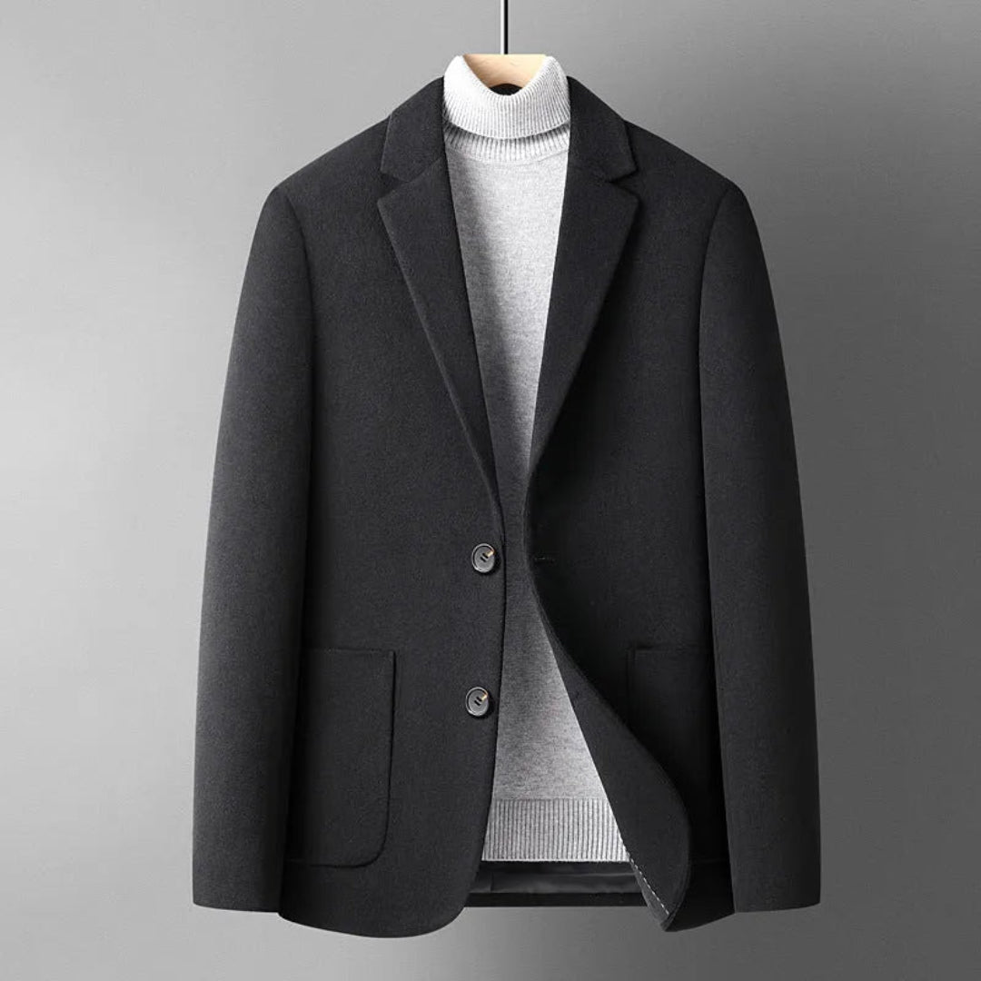 Blazer en laine pour homme élégant et moderne