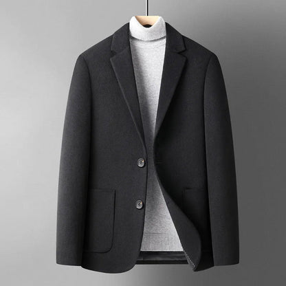 Blazer en laine pour homme élégant et moderne