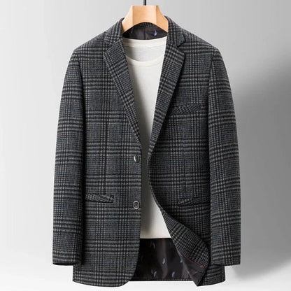 Blazer en laine pour homme élégant et moderne