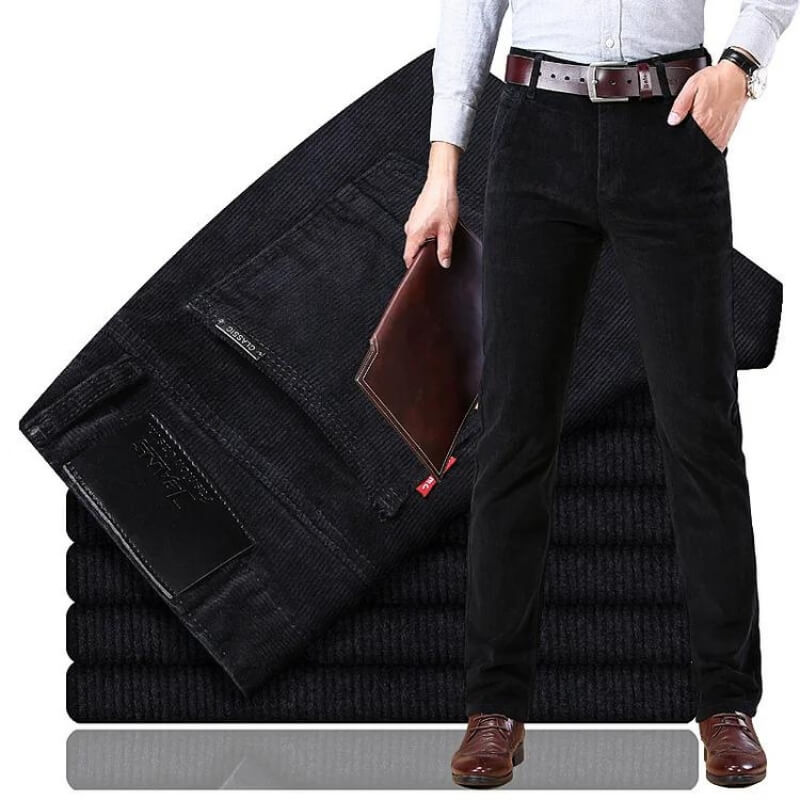 Jean en velours côtelé homme Coupe classique élégante Maverick