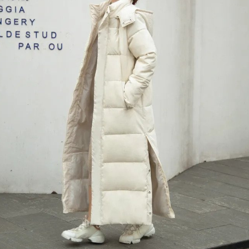 Doudoune longue pour femme chaude et isolée