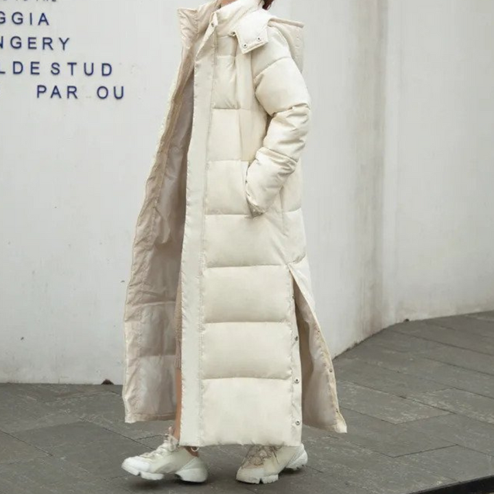 Doudoune longue pour femme chaude et isolée