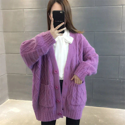 Gilet long femme chaud épais