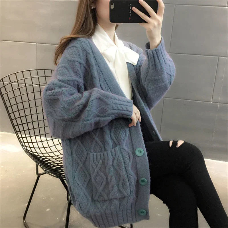 Gilet long femme chaud épais