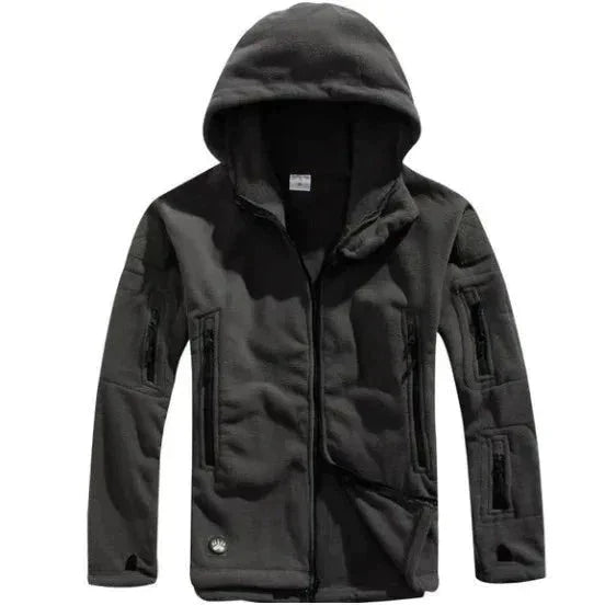 Polaire tactique noire pour homme