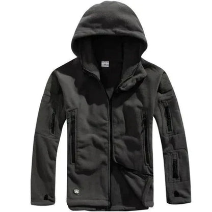 Polaire tactique noire pour homme