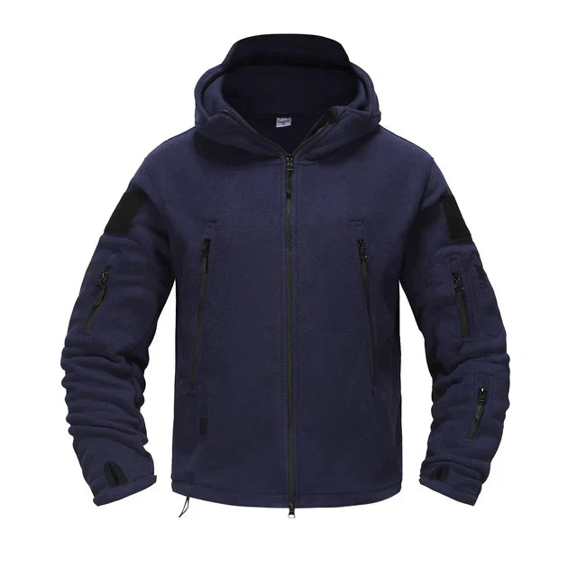 Polaire tactique noire pour homme
