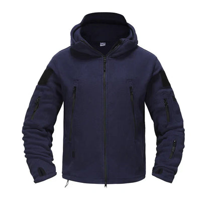 Polaire tactique noire pour homme