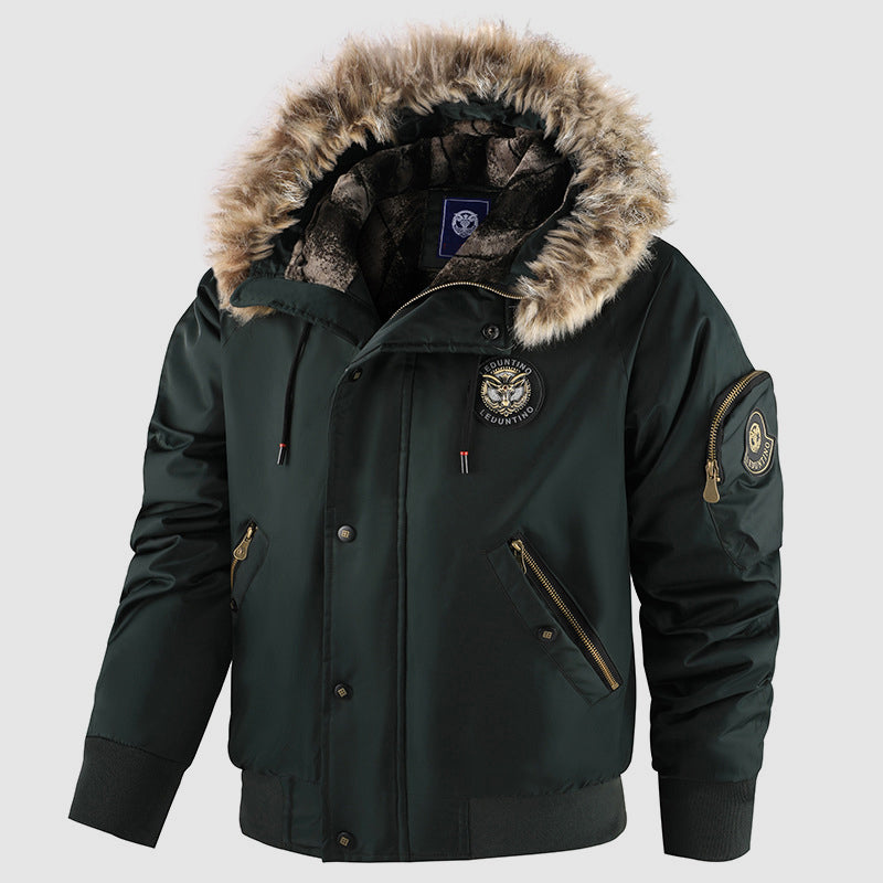 Veste d'hiver stylée style bomber Doublure